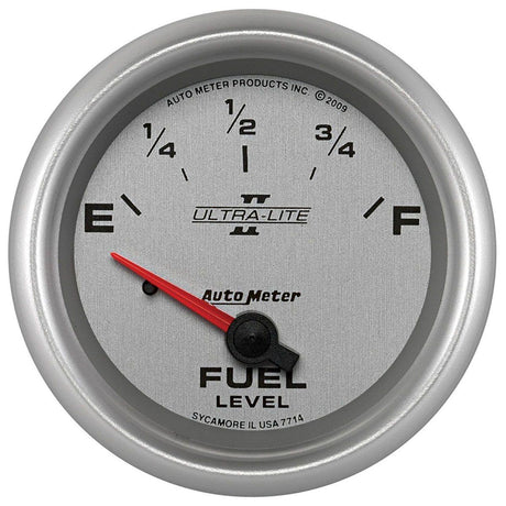AutoMeter Ultra-Lite II Series Fuel Level Gauge (AU7714) AU7714