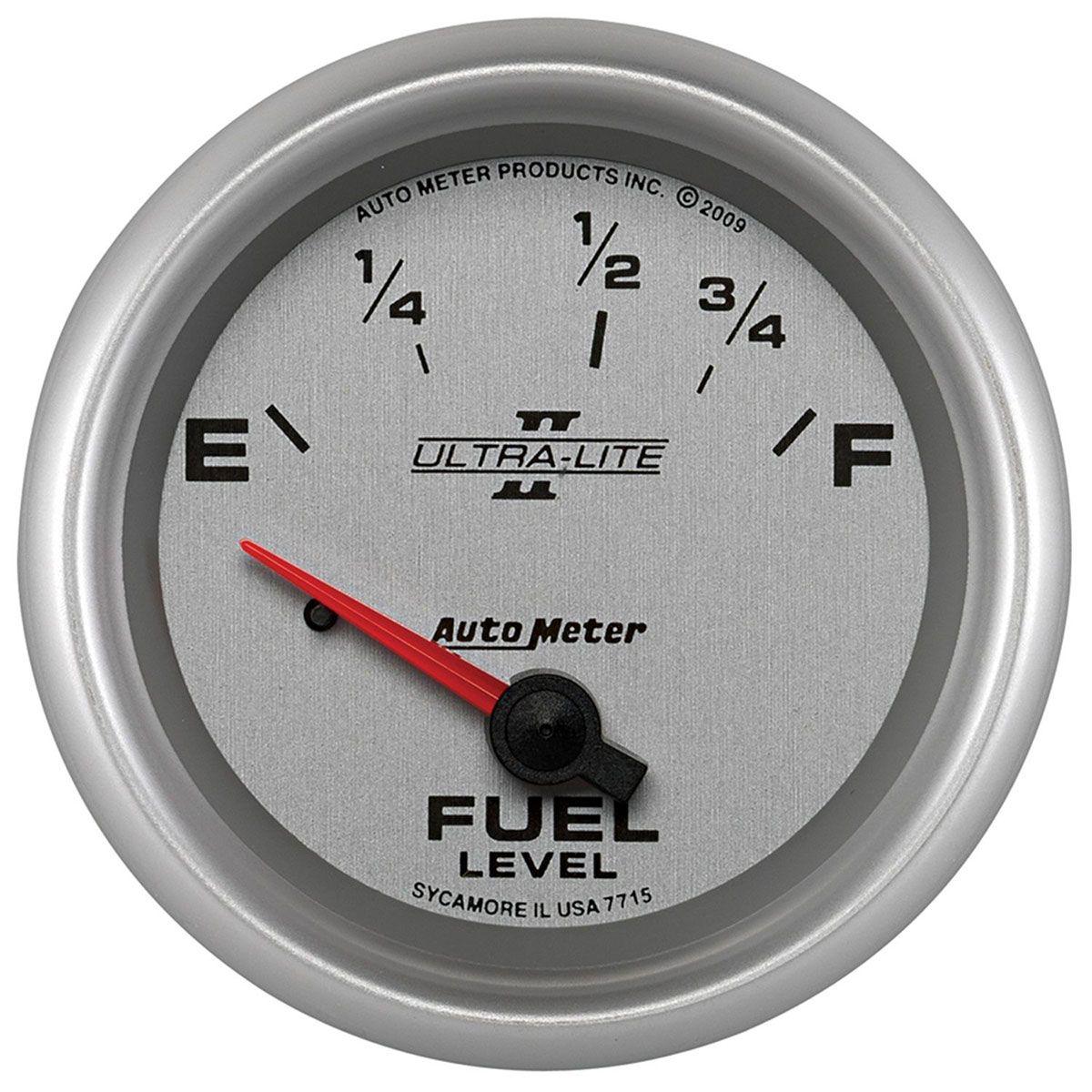 AutoMeter Ultra-Lite II Series Fuel Level Gauge (AU7715) AU7715