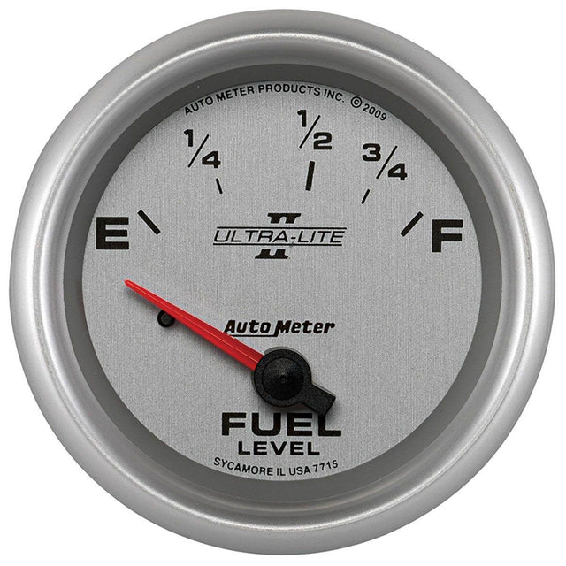 AutoMeter Ultra-Lite II Series Fuel Level Gauge (AU7715) AU7715