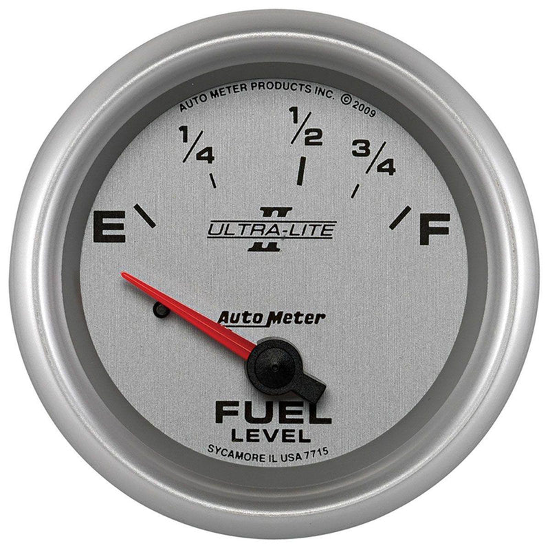 Autometer Ultra-Lite II Series Fuel Level Gauge (AU7715) AU7715