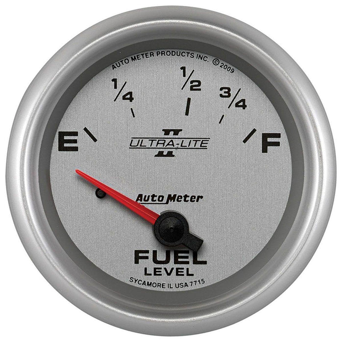 Autometer Ultra-Lite II Series Fuel Level Gauge (AU7715)