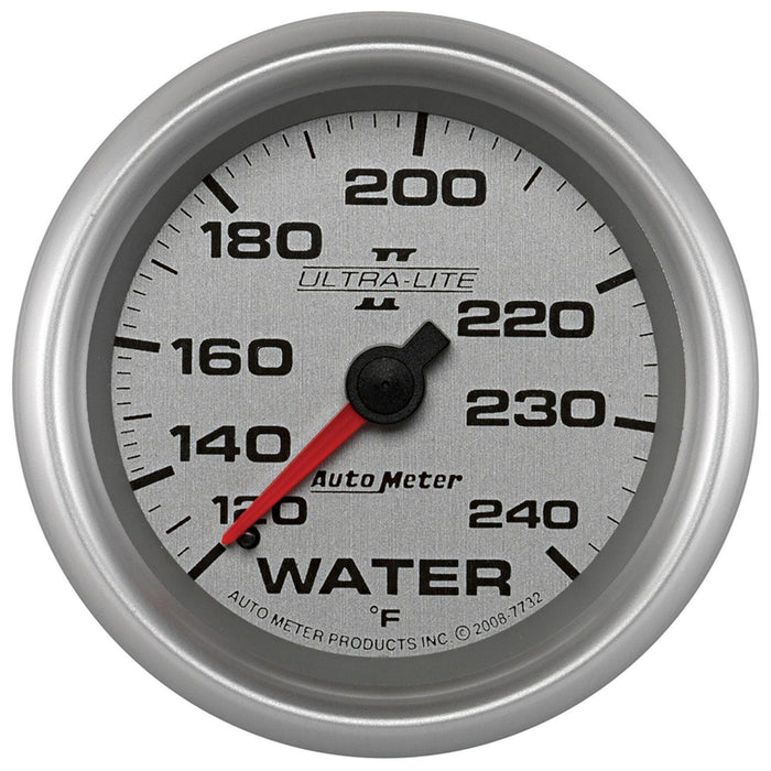 Autometer Ultra-Lite II Series Water Temperature Gauge (AU7732)