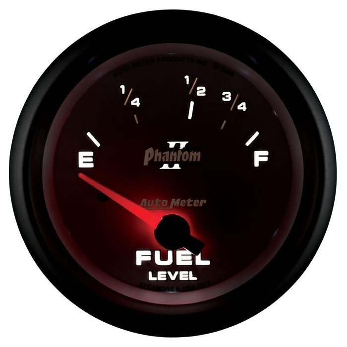 Autometer Phantom II Series Fuel Level Gauge (AU7815)