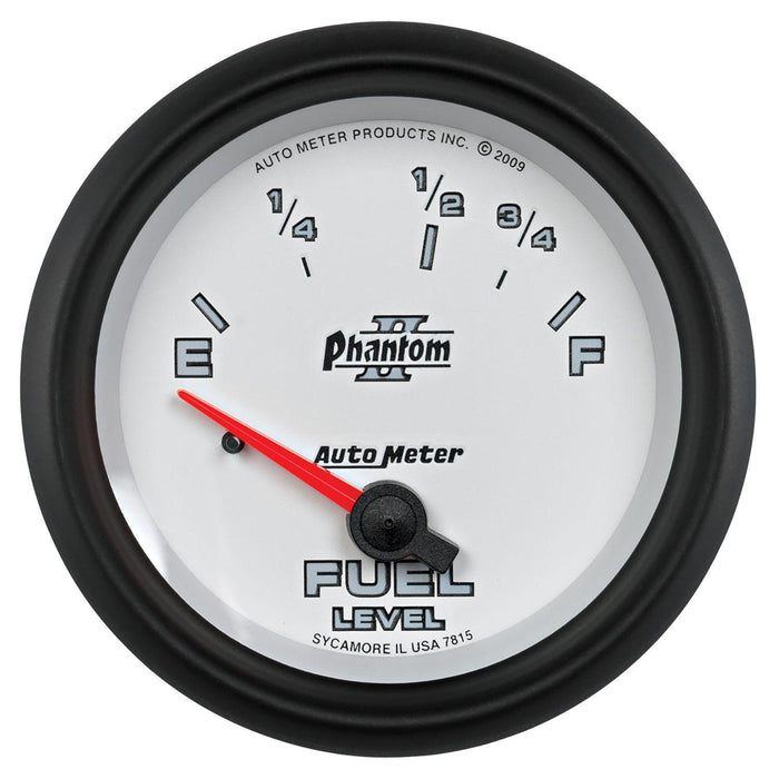 Autometer Phantom II Series Fuel Level Gauge (AU7815)