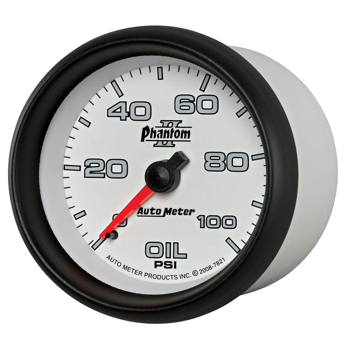 Autometer Phantom II Series Oil Pressure Gauge (AU7821)