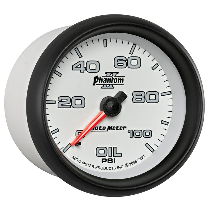 Autometer Phantom II Series Oil Pressure Gauge (AU7821)