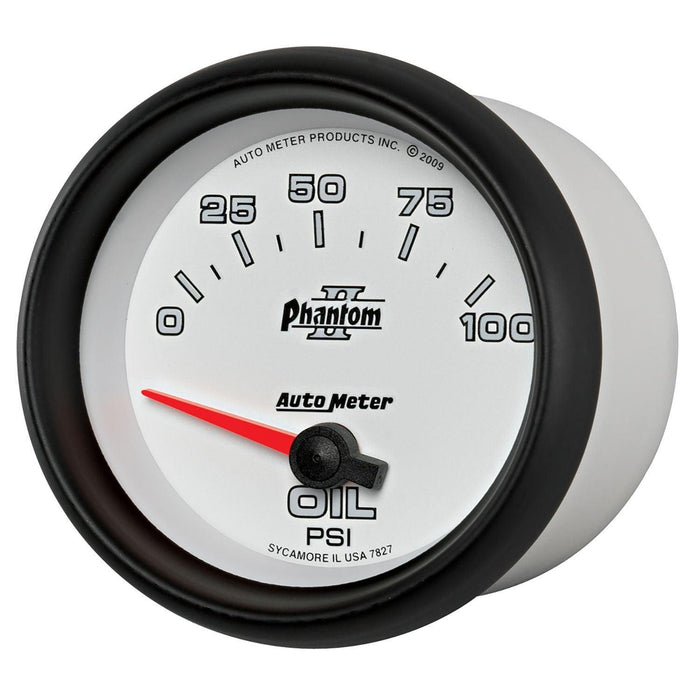 Autometer Phantom II Series Oil Pressure Gauge (AU7827)