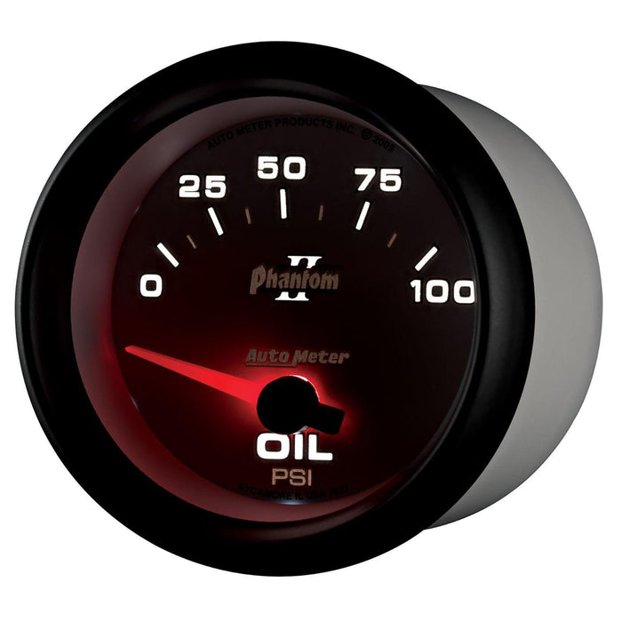 Autometer Phantom II Series Oil Pressure Gauge (AU7827)