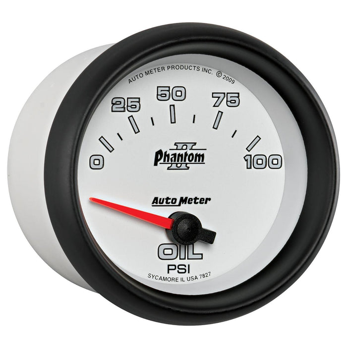 Autometer Phantom II Series Oil Pressure Gauge (AU7827)