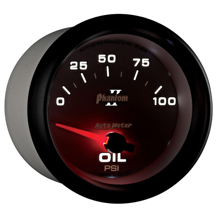 Autometer Phantom II Series Oil Pressure Gauge (AU7827)