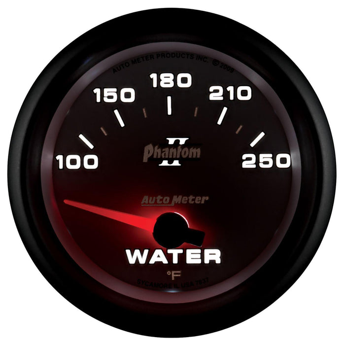 Autometer Phantom II Series Water Temperature Gauge (AU7837)