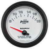 Autometer Phantom II Series Voltmeter Gauge (AU7891) AU7891