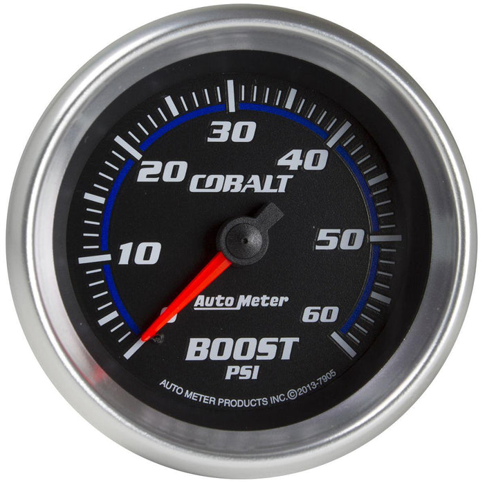 Autometer Cobalt Series 2-5/8" Mechanical Boost Gauge (AU7905)