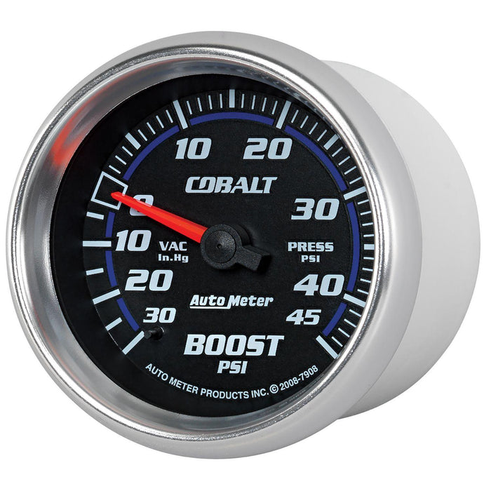 Autometer Cobalt Series Boost/Vacuum Gauge (AU7908)