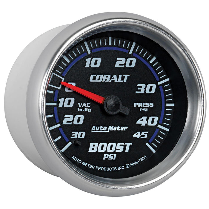 Autometer Cobalt Series Boost/Vacuum Gauge (AU7908)