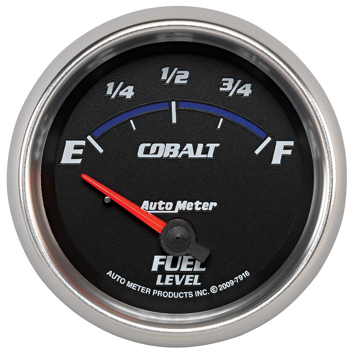 AutoMeter Cobalt Series Fuel Level Gauge (AU7916) AU7916