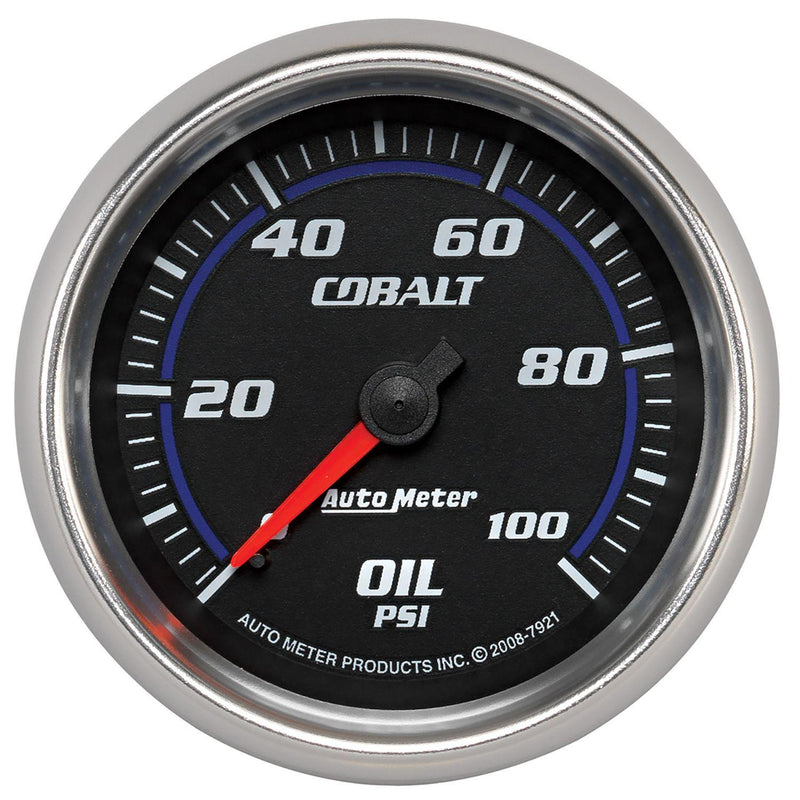 Autometer Cobalt Series Oil Pressure Gauge (AU7921) AU7921