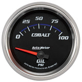 Autometer Cobalt Series Oil Pressure Gauge (AU7927) AU7927