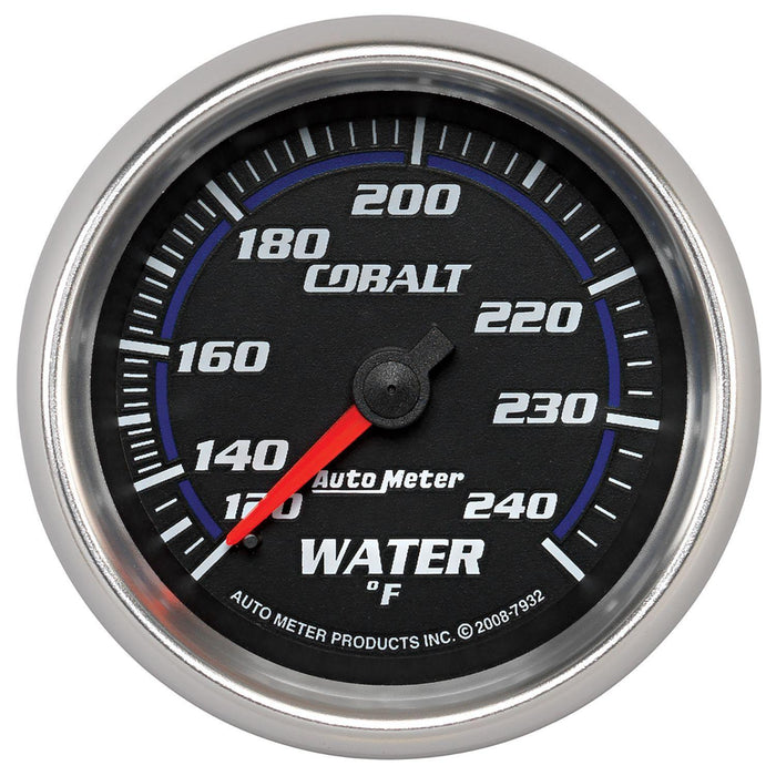 Autometer Cobalt Series Water Temperature Gauge (AU7932)