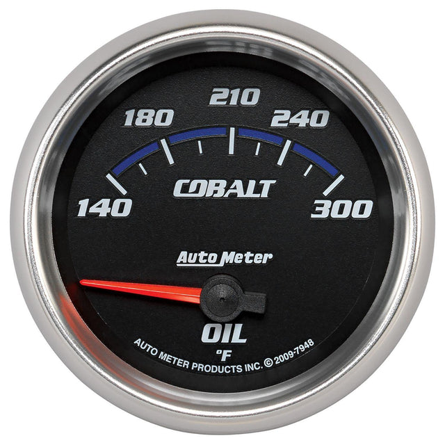 AutoMeter Cobalt Series Oil Temperature Gauge (AU7948) AU7948