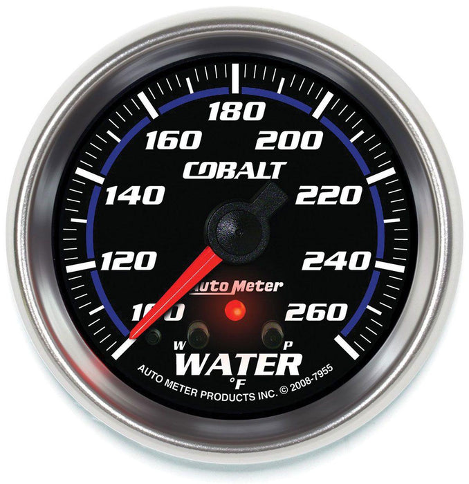 Autometer Cobalt Series Water Temperature Gauge (AU7955)