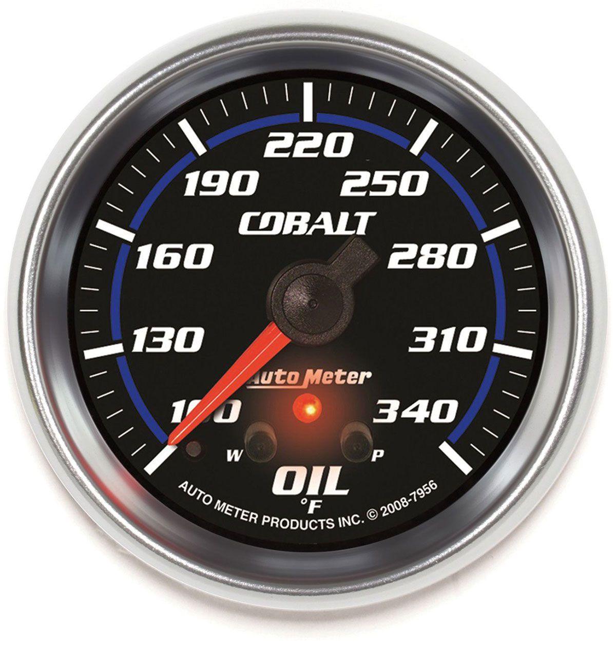 AutoMeter Cobalt Series Oil Temperature Gauge (AU7956) AU7956