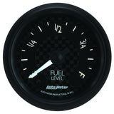 AutoMeter GT Series Fuel Level Gauge (AU8010)