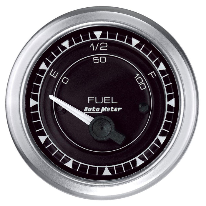 Autometer Chrono Series 2-1/16" Short Sweep Fuel Level Gauge (AU8116)