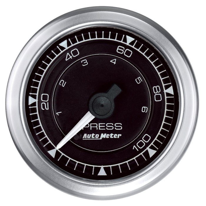 Autometer Chrono Series 2-1/16" Mechanical Oil Pressure Gauge (AU8121)