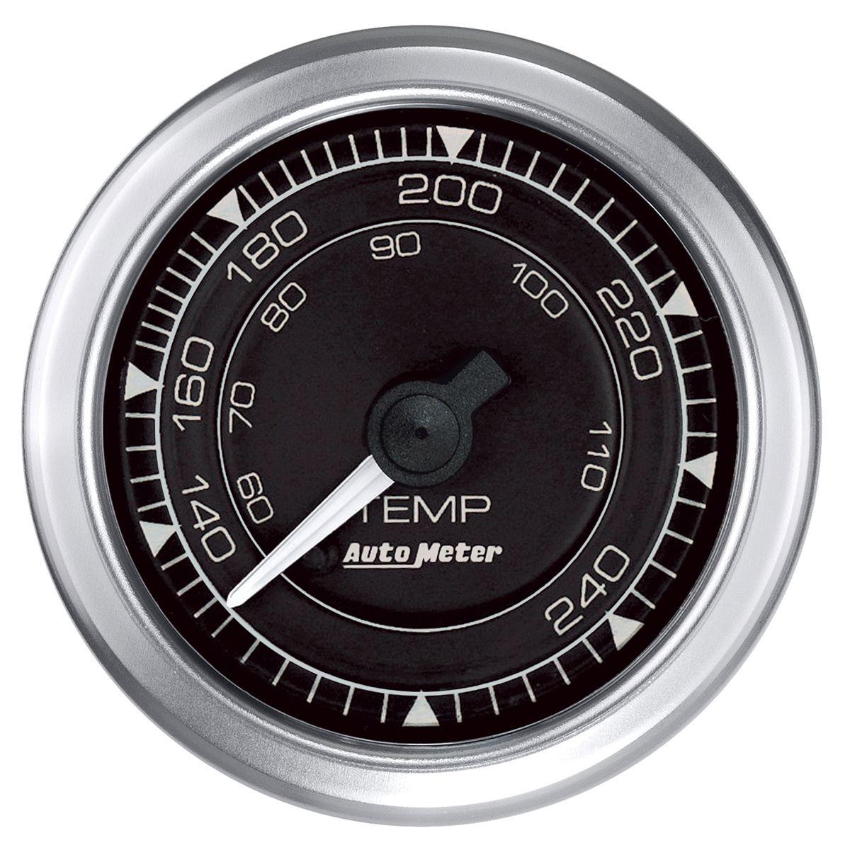 AutoMeter Chrono Series 2-1/16" Mechanical Water Temp Gauge (AU8132) AU8132