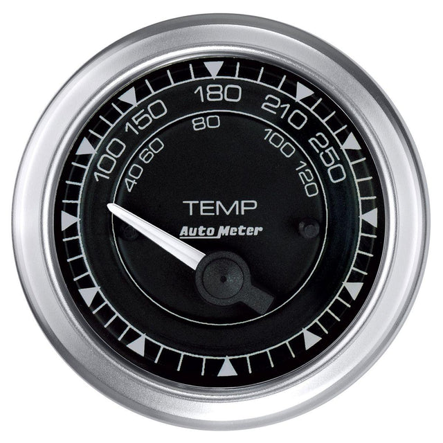 AutoMeter Chrono Series 2-1/16" Short Sweep Electric Water Temp Gauge (AU8137) AU8137