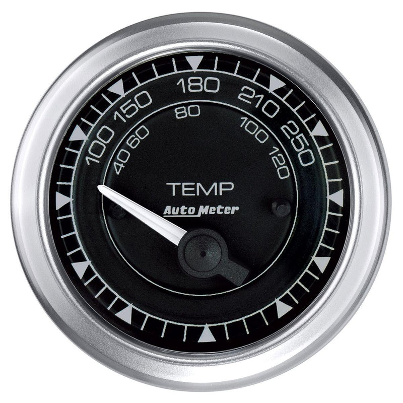 Autometer Chrono Series 2-1/16" Short Sweep Electric Water Temp Gauge (AU8137) AU8137
