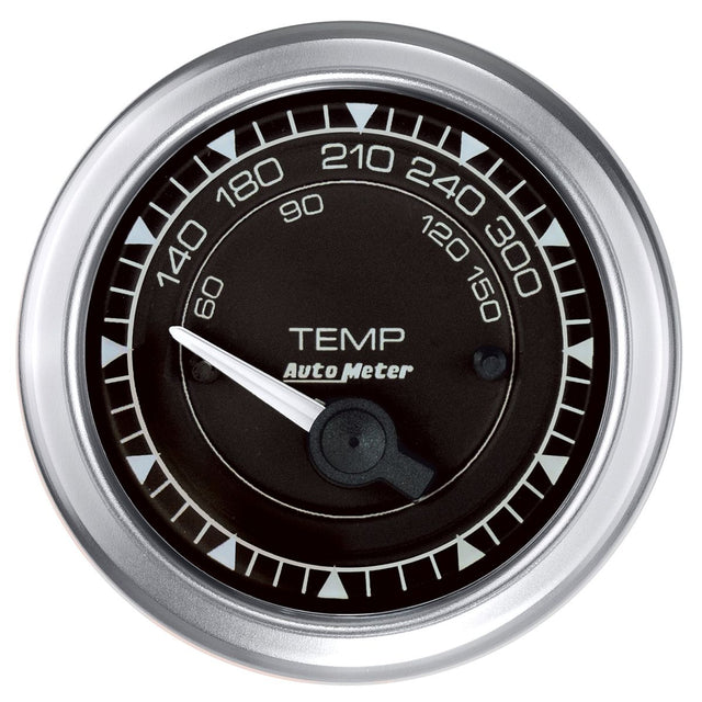 AutoMeter Chrono Series 2-1/16" Short Sweep Electric Oil Temp Gauge (AU8148)