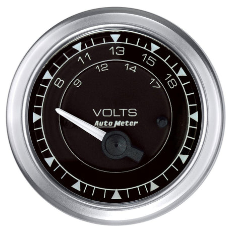 Autometer Chrono Series 2-1/16" Short Sweep Voltmeter (AU8192) AU8192