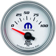 AutoMeter Mopar Oil Pressure Gauge (AU880029) AU880029