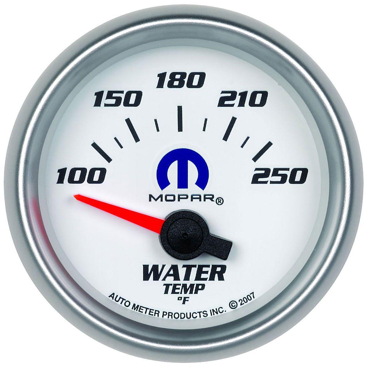 AutoMeter Mopar Water Temperature Gauge (AU880030) AU880030