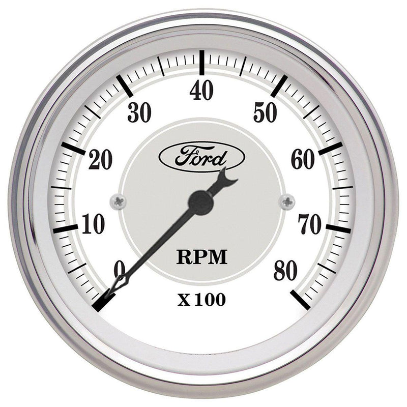 Autometer Ford White Masterpiece Tachometer (AU880088) AU880088