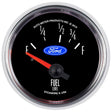 AutoMeter Ford Logo Series 2-1/16" Fuel Level Gauge, Chrome Bezel (AU880820) AU880820