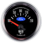 AutoMeter Ford Logo Series 2-1/16" Electric Water Temp Gauge, Chrome Bezel (AU880822)