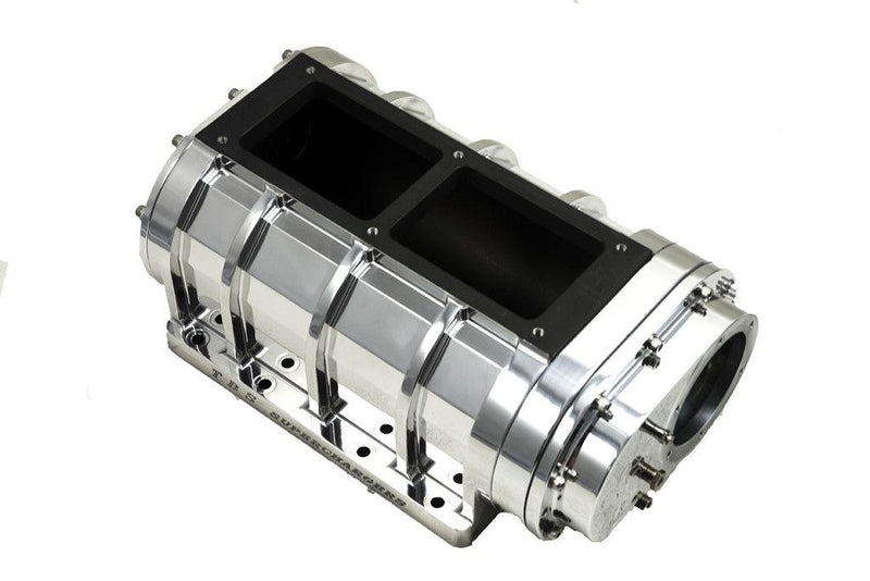 TBS 6-71 Billet Blower with High Helix Rotors, Polished Finish (B2019) B2019