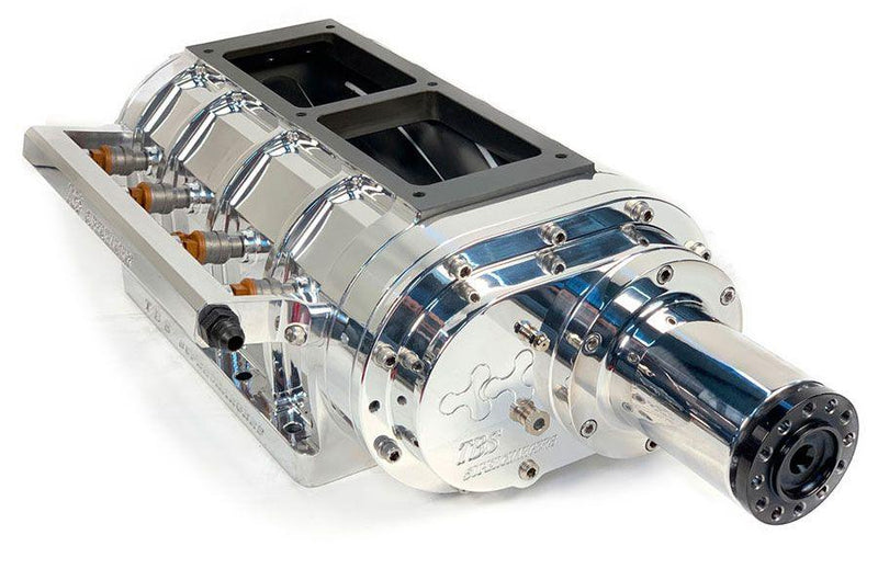 TBS 8-71 EFI Billet Blower with High Helix Rotors, Polished Finish (B2322) B2322