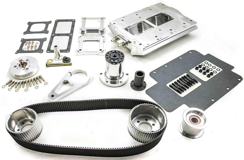 TBS LS Blower Kit Carburetted - Polished Finish (B2633) B2633