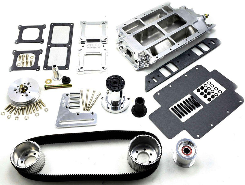 TBS BBC BLOWER KIT, LESS BLOWER STD DECK, 2V ACC, POLISHED TBS / 2711 (B2711) B2711