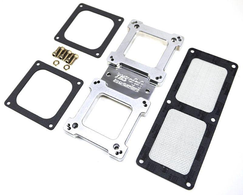 TBS Billet Dual Carb Adaptor (B4305) B4305