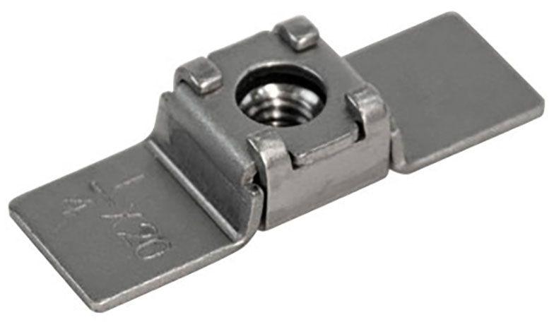 Bob Drake Cage Nut Raw Steel (BD3145-B)