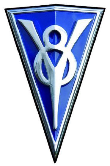 Bob Drake V8 Grille Emblem (BD40-8221) BD40-8221
