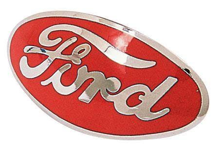 Bob Drake Red Porcelain Emblem (BDB-8212-STR-R) BDB-8212-STR-R