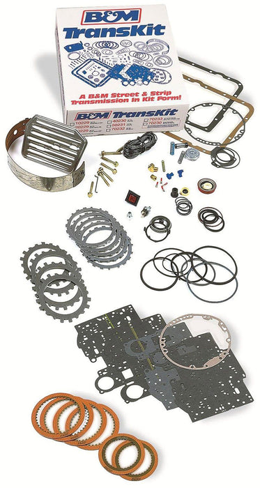 B&M Transmission Rebuild Kit, TransKit, GM TH400, 1965-87 (BM20229)