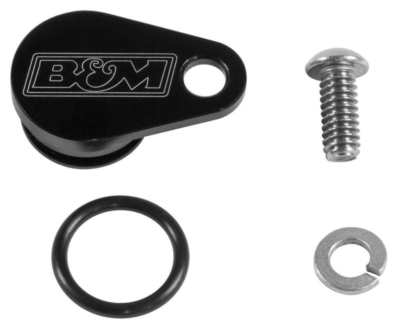 B&M Speedo Port Plug, Tremec 3550, T-5, TKO 5 speeds, Magnum 6 speeds and Borg Warner T-45 manual (BM20298) BM20298