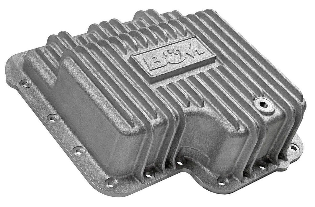 B&M Transmission Pan, Hi-Tek Deep Aluminium, For Ford C6 (BM40281)